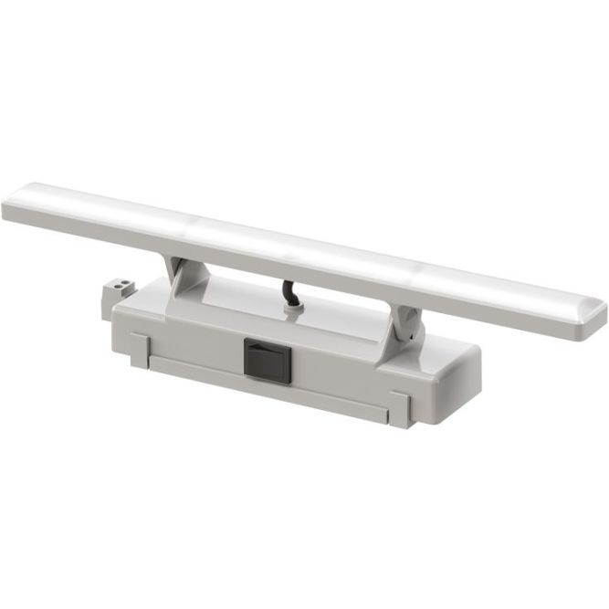 Светильник светодиодный 6Вт 220В с выключателем поворотный цвет сер. DKC R5LKL13