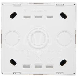 Выключатель 2-клав. LETO бел. LEZARD 752-0200-101