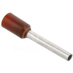 Наконечник НШВИ 1.0-12 темн. красн. (уп.20шт) IEK UGN10-4-001-03-12