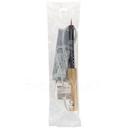 Паяльник ЭПСН 220В 25Вт дерев. ручка ПД Rexant 12-0225