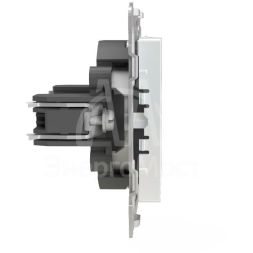 Коннектор TV СП Pixel механизм перламутр. TOKOV ELECTRIC TKE-PX-A1C-C04