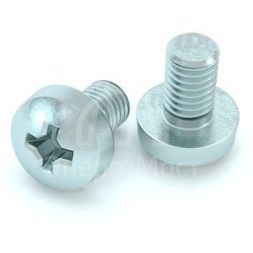 Винт специальный 6х10 DIN7985 V6-10 сталь со шлицем комби КМ LO0684