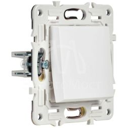 Выключатель 1-кл. SKANDY 10А SK-V01W арктич. бел. IEK SK-V10-0-10-K01