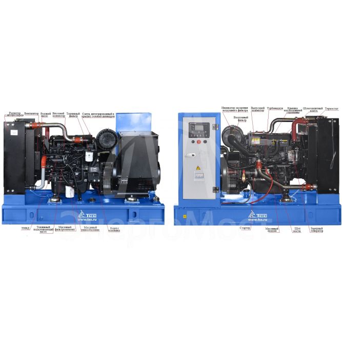 Дизельный генератор ТСС АД-40С-Т400-1РНМ7