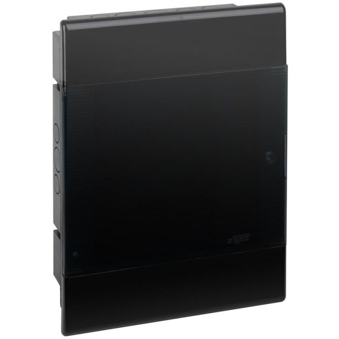 Щиток СП Тусо 24мод. с двер. 415х299х103мм черн. Ruvinil 68124Ч