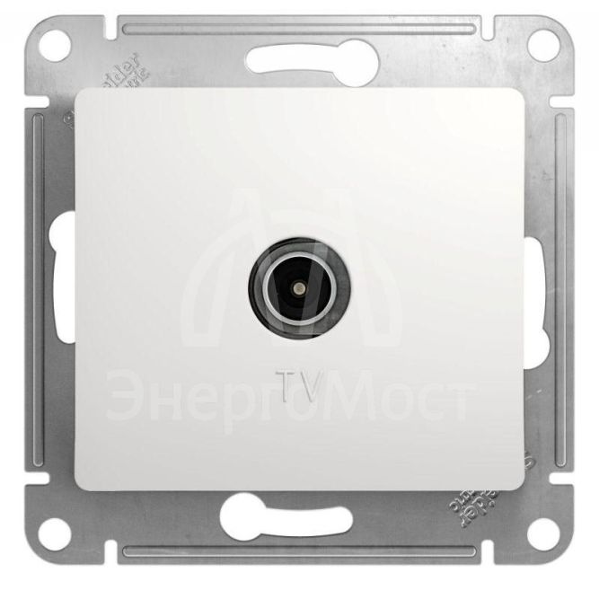 Механизм коннектора TV антенны Glossa бел. SchE GSL000193
