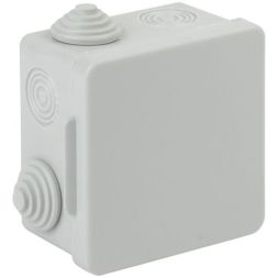 Коробка распаячная ОП КОР 80х80х50мм IP54 с гермовводами 7 входов KOR-80-80-50-7g Эра Б0037443