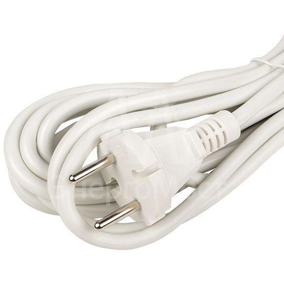 Удлинитель 3х5м без заземл. 10А IP20 Эксперт 2.2кВт ПВС 2х0.75 PROxima EKF UBA10-275-3-05