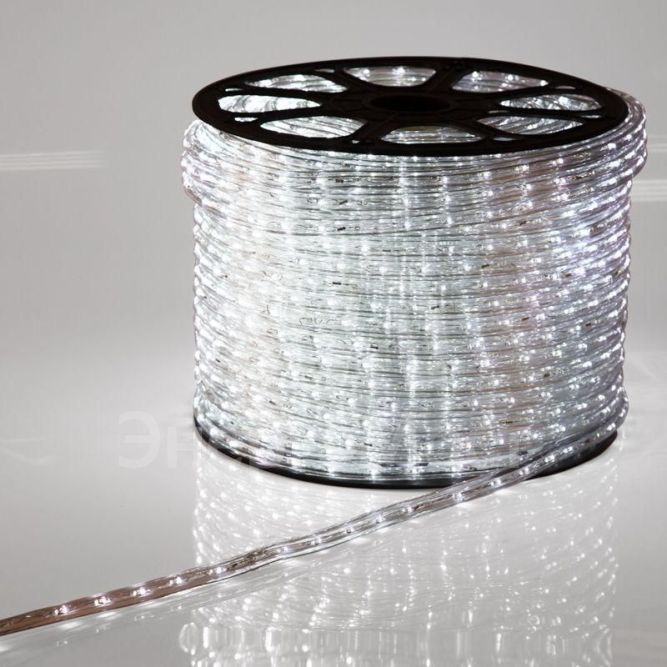 Шнур светодиодный Дюралайт постоянное свечение 2Вт бел. 36LED/м (уп.100м) Neon-Night 121-135