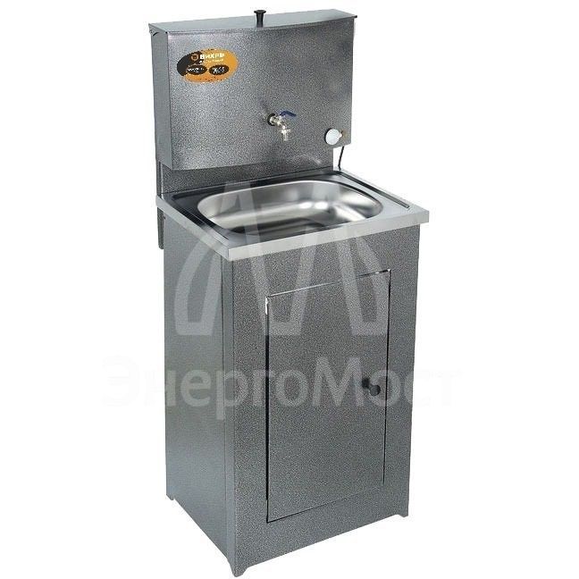 Умывальник дачный с подогревом &amp;quot;Люкс&amp;quot; ВИХРЬ, нержавейка, серебристый