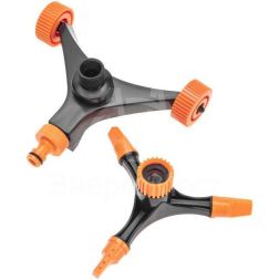 Дождеватель для полива на колесах круговой регулируемый ЧЕТЫРЕ СЕЗОНА 62-0295