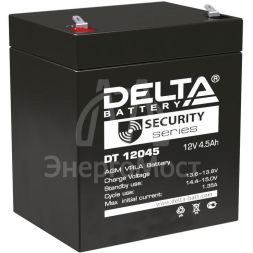 Аккумулятор ОПС 12В 4.5А.ч Delta DT 12045