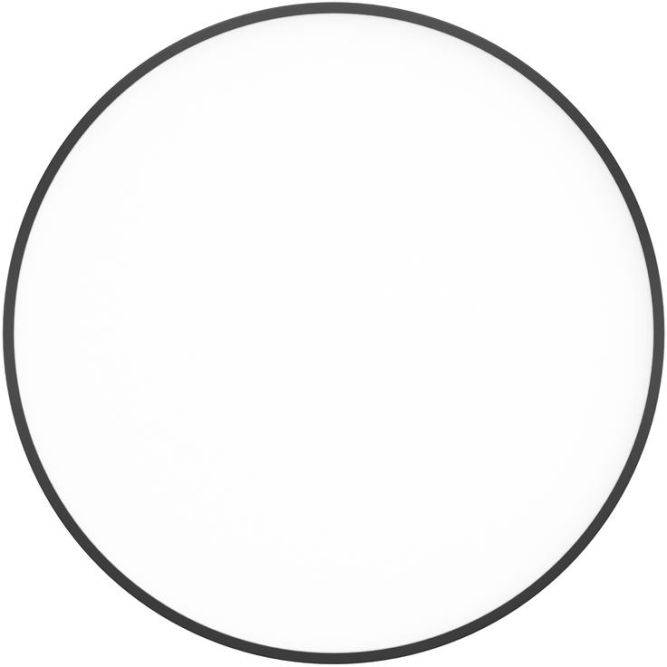 Светильник светодиодный накладной PLAIN 48Вт 4000К IP20 3840лм d370х55мм круг монтажн. платформа в комплекте черн. OGM O18-154