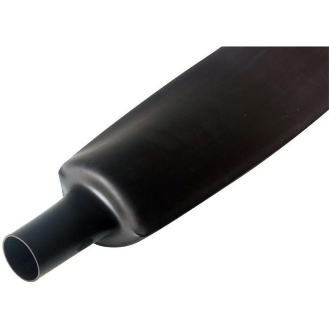 Трубка термоусадочная 60.0/30.0 1м черн. Rexant 25-0060