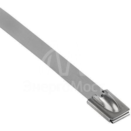 Хомут AISI 304  7.9х360 нерж. сталь FlexLock (уп.10шт) PROxima EKF plc-fl-tss-304-7.9x360-r