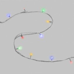 Гирлянда светодиодная Нить универсальная 25м 250 LED мультиколор прозр. Neon-Night 304-099