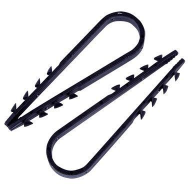 Дюбель-хомут 5-10 для круглого кабеля черн. (уп.100шт) PROCONNECT 07-4521