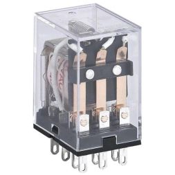 Реле промежуточное JZX-22F(D) 3 конт. с инд. LED 5А 220В AC (R) CHINT 285202