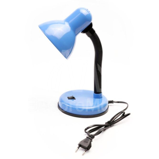 Светильник UF-301P С06 настол. 230В 60Вт син. Ultraflash 12369