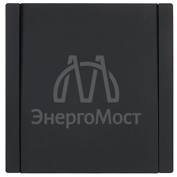 Выключатель 1-кл. СП FORTE&amp;amp;PIANO 10А FP101 черн. IEK FP-V10-0-10-1-K02