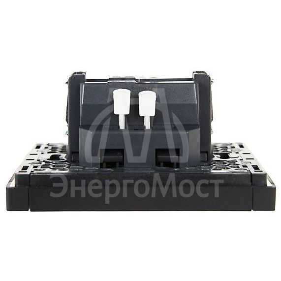 Выключатель 1-кл. СП FORTE&amp;amp;PIANO 10А FP101 черн. IEK FP-V10-0-10-1-K02