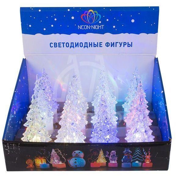 Фигура светодиодная &amp;quot;Елочка маленькая&amp;quot; на подставке RGB Neon-Night 501-041