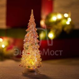 Фигура светодиод. &amp;quot;Елочка&amp;quot; (батарейки 3хAG13 в компл.) 1LED 20см RGB 4.5B IP20 NEON-NIGHT 513-023