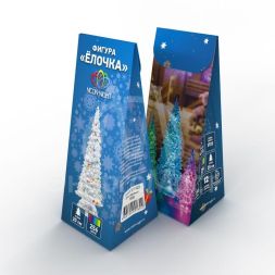 Фигура светодиод. &amp;quot;Елочка&amp;quot; (батарейки 3хAG13 в компл.) 1LED 20см RGB 4.5B IP20 NEON-NIGHT 513-023