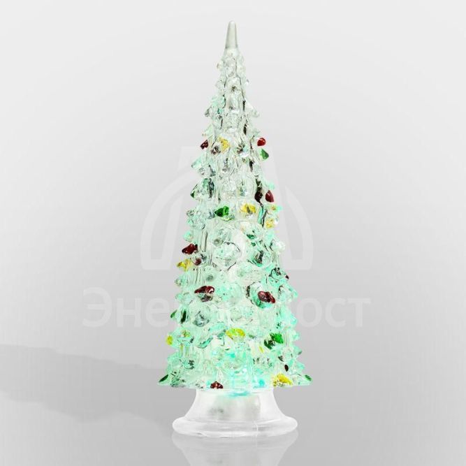 Фигура светодиод. &amp;quot;Елочка&amp;quot; (батарейки 3хAG13 в компл.) 1LED 20см RGB 4.5B IP20 NEON-NIGHT 513-023