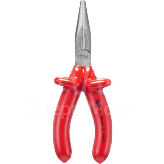 Тонкогубцы диэлектрические 160мм K2 1000В ARMA2L 3 IEK A2L3-LN20-K2-160