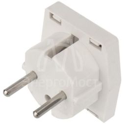 Переходник сетевой &amp;quot;КВАДРАТ&amp;quot; бел. (инд. упак.) PROCONNECT 11-1011-9