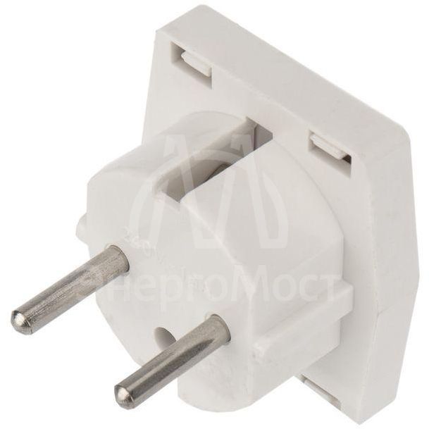 Переходник сетевой &amp;quot;КВАДРАТ&amp;quot; бел. (инд. упак.) PROCONNECT 11-1011-9