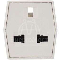 Переходник сетевой &amp;quot;КВАДРАТ&amp;quot; бел. (инд. упак.) PROCONNECT 11-1011-9