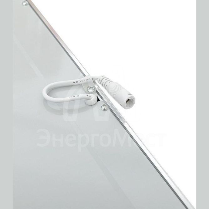 Светильник светодиодный ЛУО-4007-L 36Вт 4000К IP40 панель тонкая 595х595 серебро без драйвера Basic EKF LPS-4007-L-36-4000