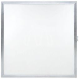 Светильник светодиодный ЛУО-4007-L 36Вт 4000К IP40 панель тонкая 595х595 серебро без драйвера Basic EKF LPS-4007-L-36-4000