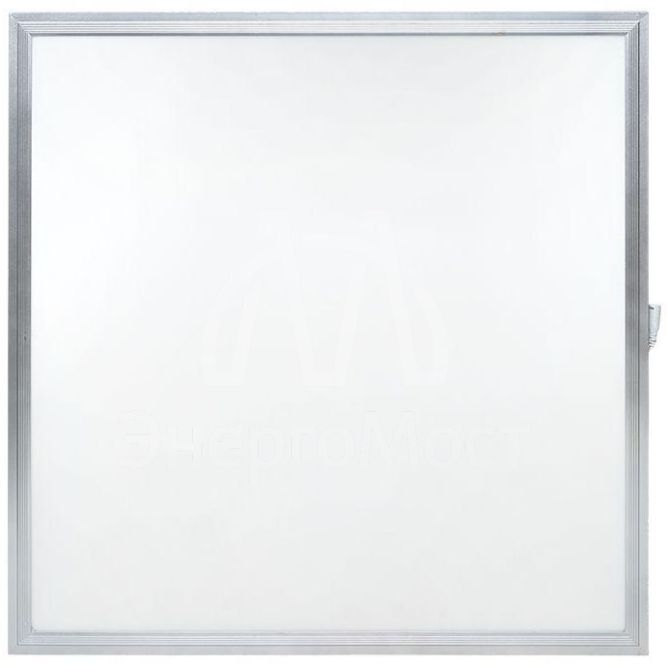 Светильник светодиодный ЛУО-4007-L 36Вт 4000К IP40 панель тонкая 595х595 серебро без драйвера Basic EKF LPS-4007-L-36-4000