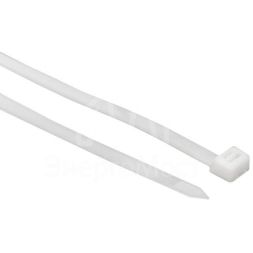 Хомут кабельный 2.5х100 нейл. бел. (уп.100шт) EKF plc-c-2.5x100