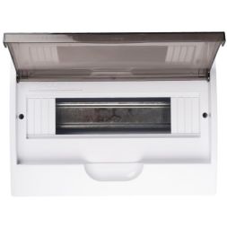 Бокс модульный накладной PDB/W 1012 WH (ЩРН-П-12) IP41 пластик. Pro JazzWay 5071674