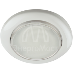 Светильник KL35 WH-10 /1 под лампу Gx53 220В 13Вт бел. (уп.10шт) Эра Б0048950