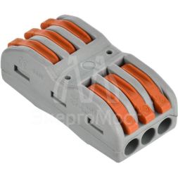 Клемма строительно-монтажная СМК 222-4133 (уп.4шт) IEK UKZ20-4133-004