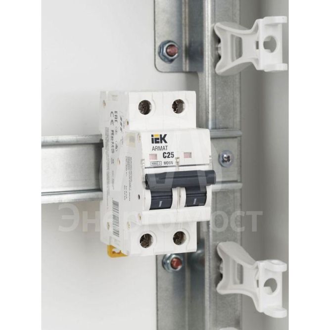 Выключатель автоматический 2п C 25А M06N ARMAT IEK AR-M06N-2-C025