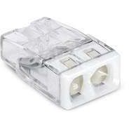 Клемма 2х(0.5-2.5мм) 2-х проводн. для распред. короб. (с контактн. пастой &amp;quot;Alu-Plus&amp;quot;) WAGO 2273-242