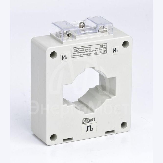 Трансформатор тока ТШП-0.66 0.5S 600/5 10В.А D60мм SchE 50113DEK