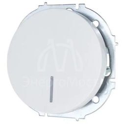 Выключатель 1-кл. СП OSEN 10А IP20 с подсветкой механизм бел. LEZARD 743-0288-111