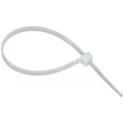 Хомут 4.8х200мм P6.6 стандартный бел. (уп.100шт) IEK UHH30-D048-200-100-K01