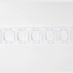 Рамка 5-м KARINA LIFE горизонт. бел. LEZARD 708-0200-150