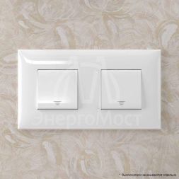 Рамка 2-м 4мод. Avanti "Белое облако" DKC 4400904