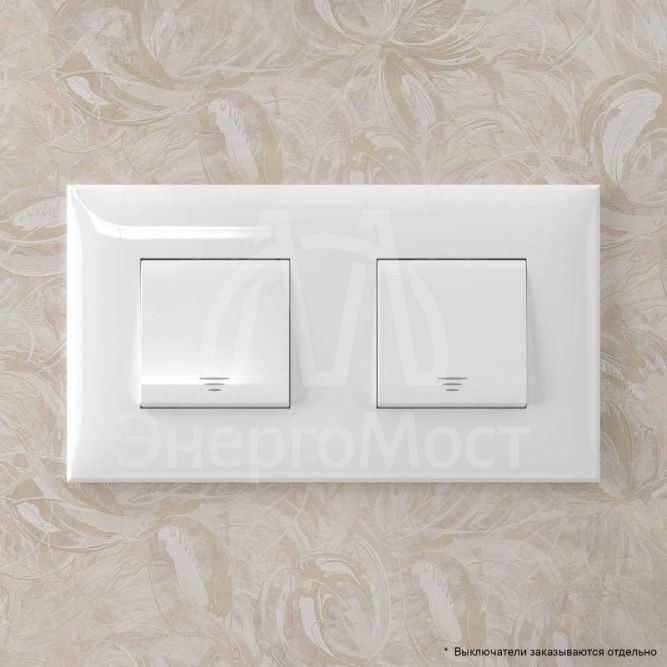 Рамка 2-м 4мод. Avanti &amp;quot;Белое облако&amp;quot; DKC 4400904