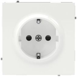 Розетка силовая KANT 2P+E защ. шторки бел. магнолия DKC 7000003