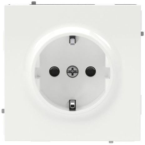 Розетка силовая KANT 2P+E защ. шторки бел. магнолия DKC 7000003